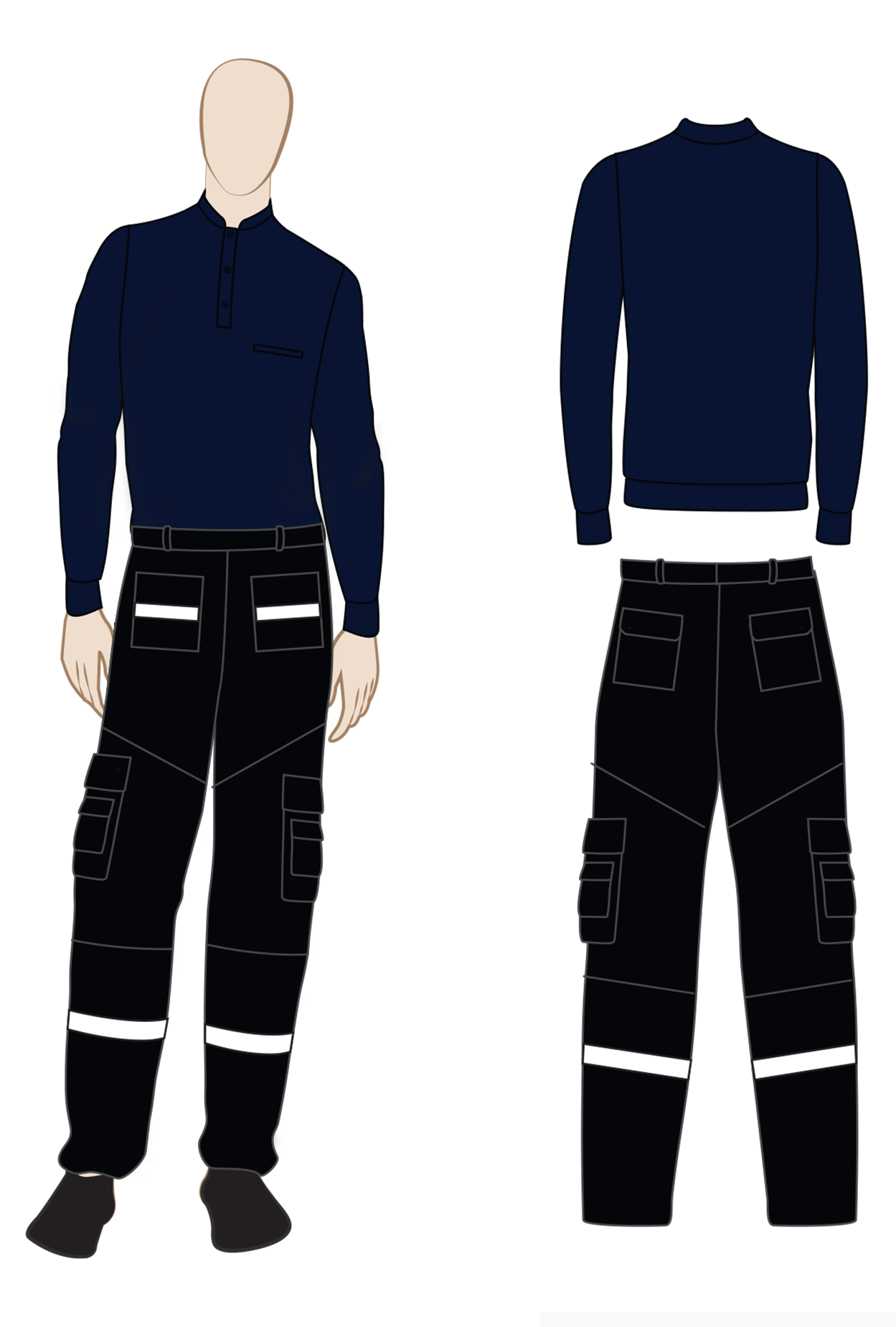 Cargo and Polo Uniforms