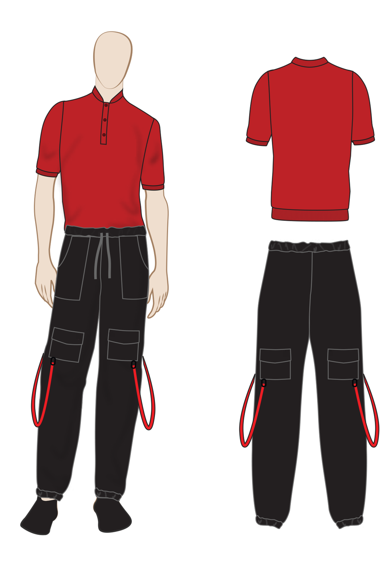 Cargo and Polo Uniforms