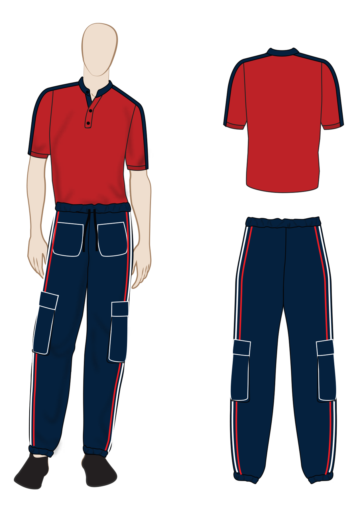 Cargo and Polo Uniforms
