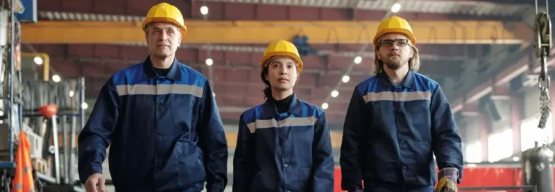 Sustainable workwear in Saudi Arabia designed for daily industrial use